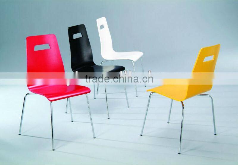 Furniture Iron Tube Bentwood Dinning Chair