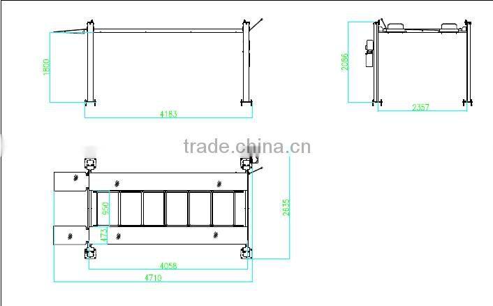 Smart Hydraulic 2 Level Vehicle Parking lift