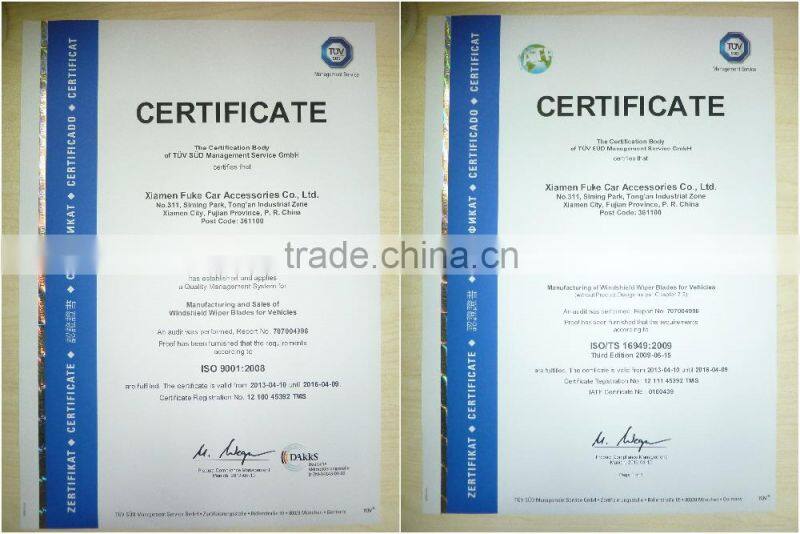 Durable and easy-installed soft rear wiper blade