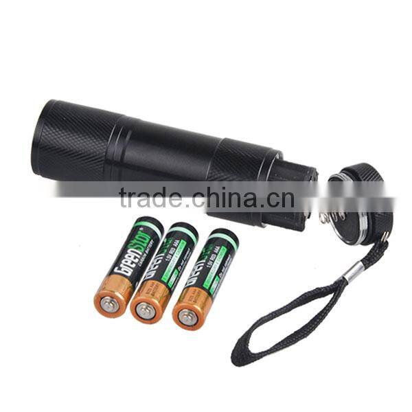 Best 9 LED Mini Aluminum Flashlight Torch for Promotion