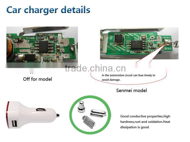 Factory Supply Car Charger with Cable for Hyundai i20 Mini Cooper