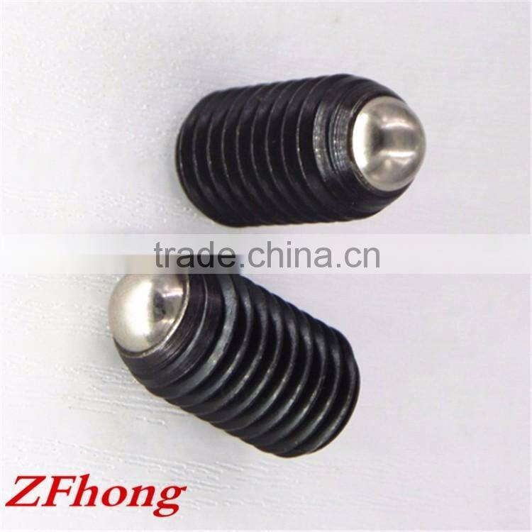 m3 - m16 12.9 grade carbon steel black oxide hex socket head spring ball plunger set screw