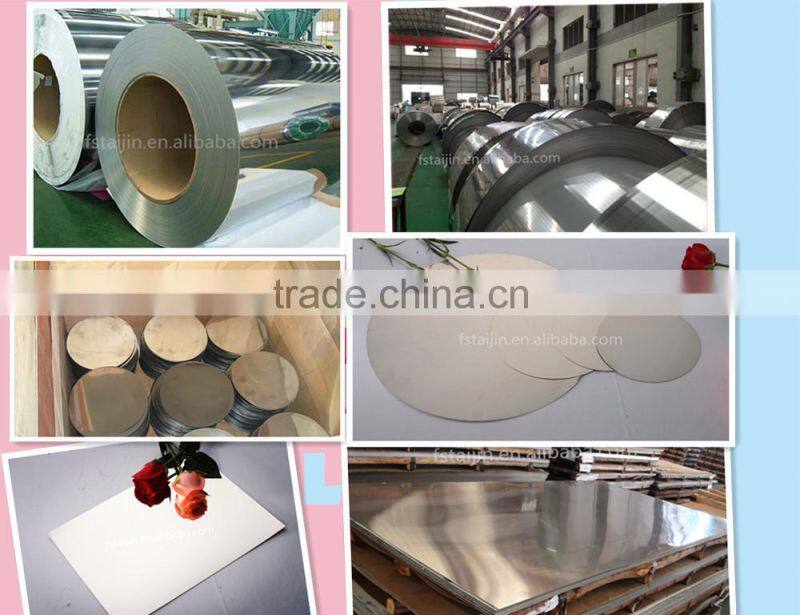 Bao steel & local material ss circle