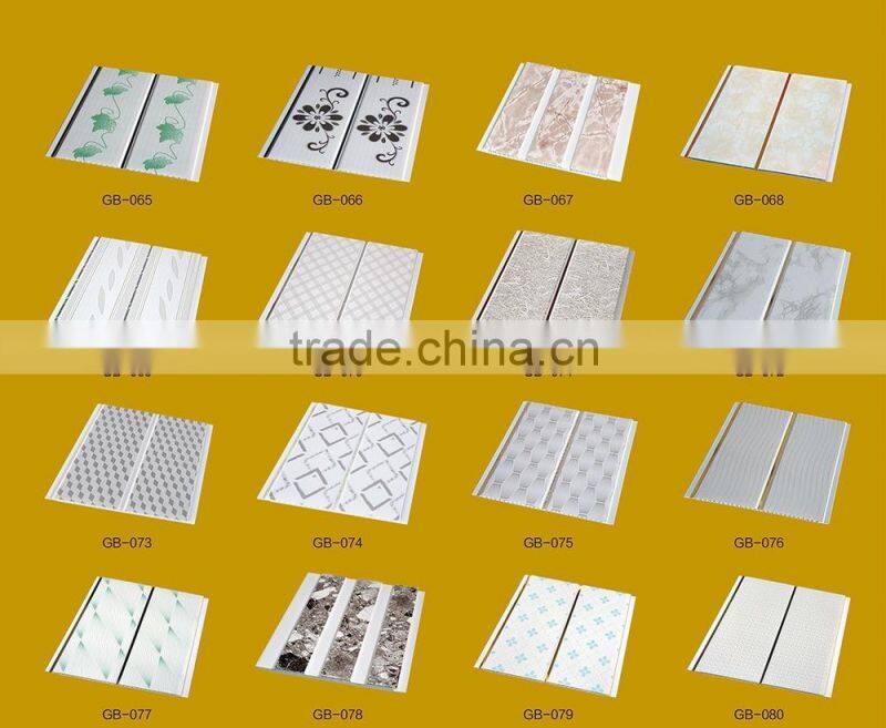 Certificated pvc ceiling for interior home decoration