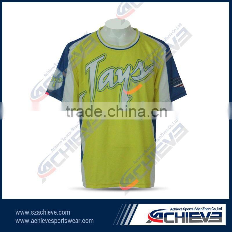 hot selling 100% polyester men's football team jerseys