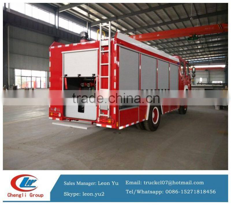 fire trucks fire fighting truck foam and water tank 6000L