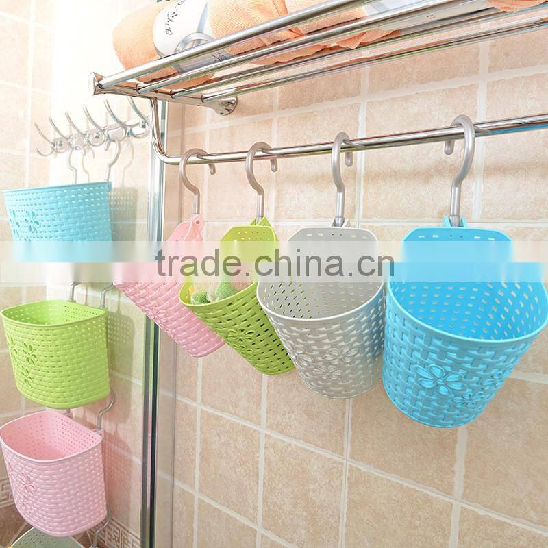 CH7056 Factory cheap Kitchen Plastic Wall hanging basket wholesale