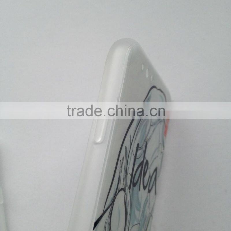 For iphone 6 case in TPU+PC material with custom designs