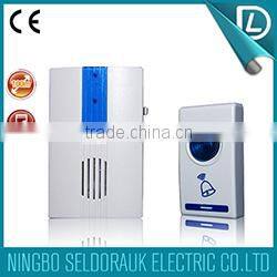 Direct factory supply 32 pcs music & 100M DC apartment doorbell commercial wireless doorbell