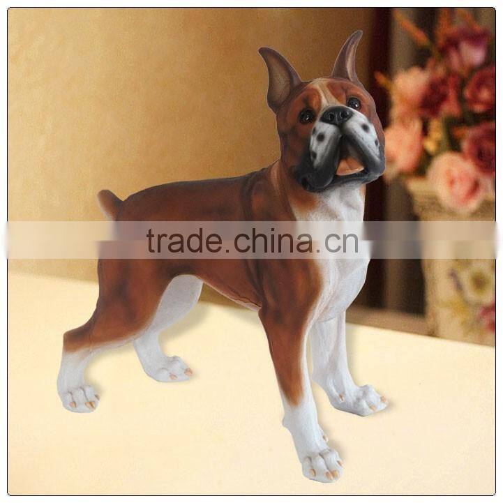 2016 China Supplier hot new products life like resin french bulldog,wholesale french bulldog