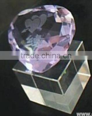 clear apple paperweight glass paperweight