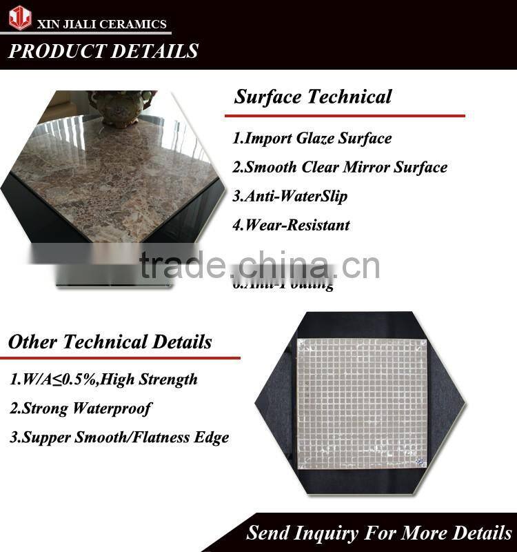 GT0007 600x600MM Full Glazed Polished Floor Tiles