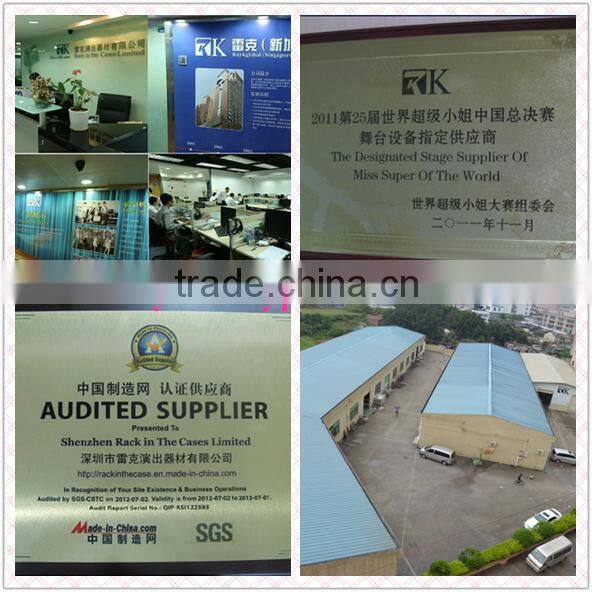 movable stage and dance floor aluminum edge for dance floor