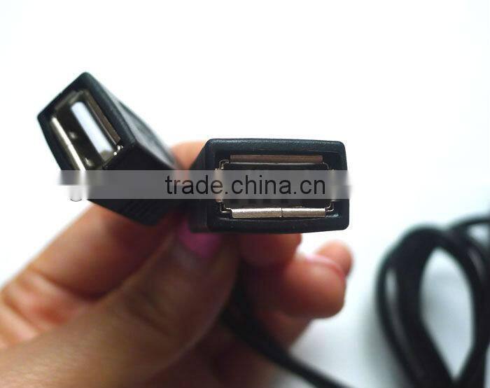 1 M power cable DC Converter Module 8-22V 9V 12V input, double 5V usb output