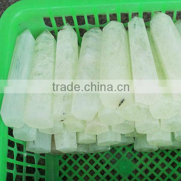 Milky Crystal Point Column