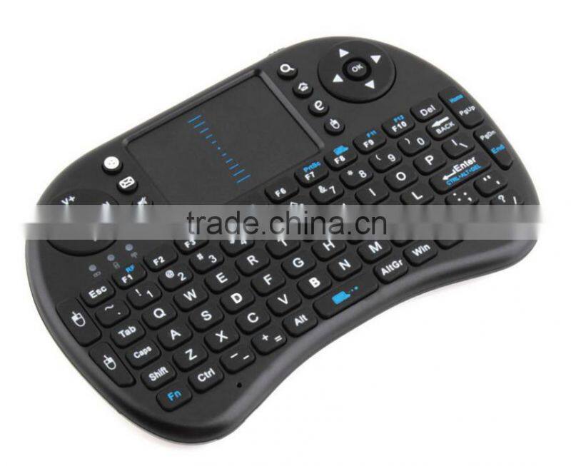 Mini Wireless Multimedia Keyboard 2.4G with Touchpad Handheld Keyboard for PC Android TV