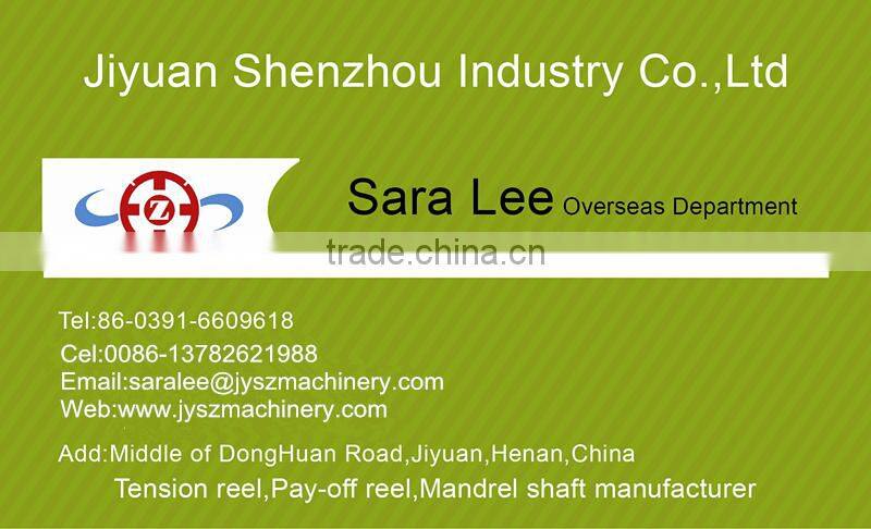 galvanizing line rolling mill high quality hydraulic pay off reel