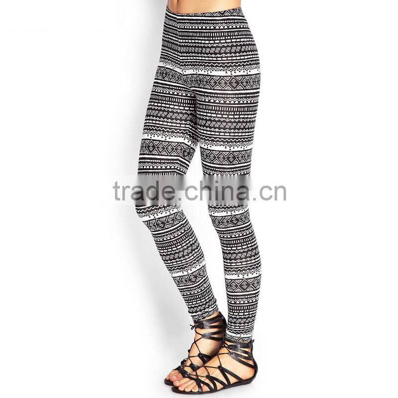 Brand New Women Skinny Leggings Stretchy Sexy Pants Cotton Print Pencil Pant