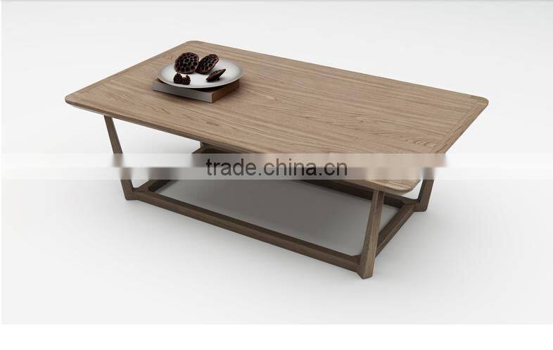2017 new collection high quality wood design sofa center table tea table sofa table