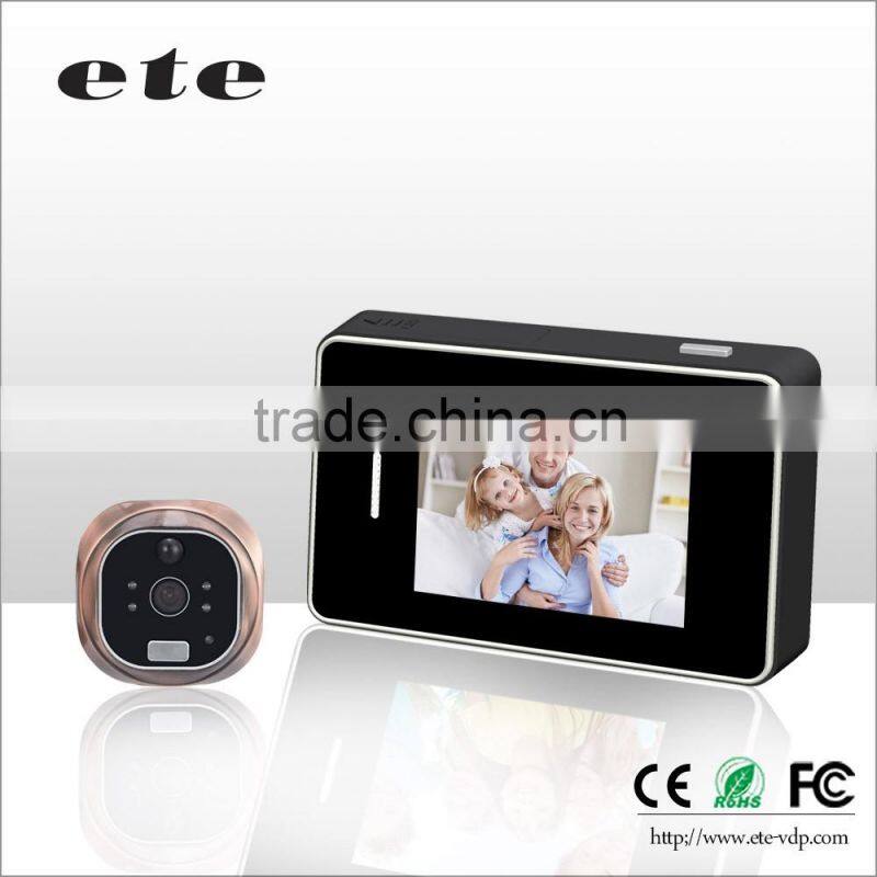 Photo/video function alarm system wifi wireless door viewer ihome3