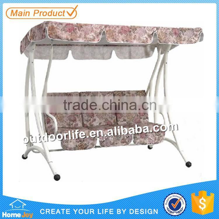 Top quality metal garden swing chair adults indoor