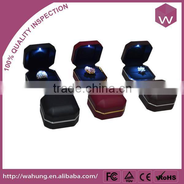 Unique LED ring boxes wholesale, gift box for jewelry ring led