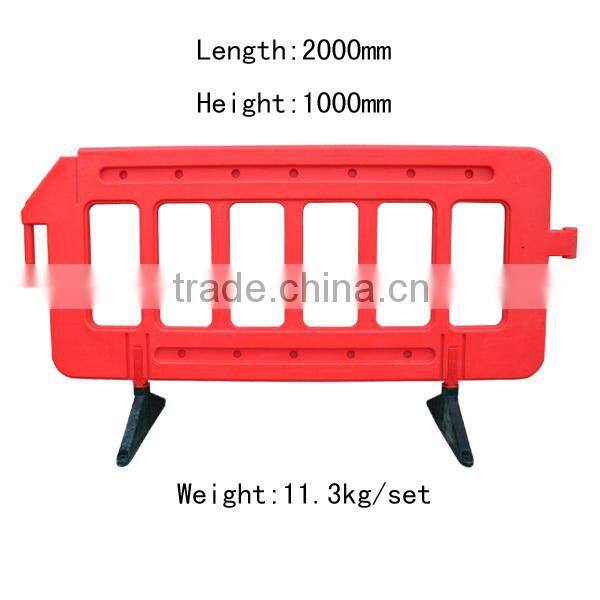 Widely used Plastic Crowd Control Barrier, 2M Long Fencing
