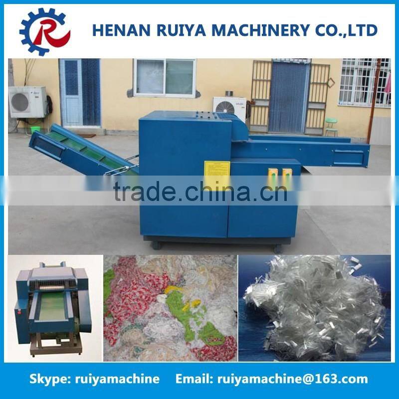 Good feedback Waste cloth Rags cutting machine on sale