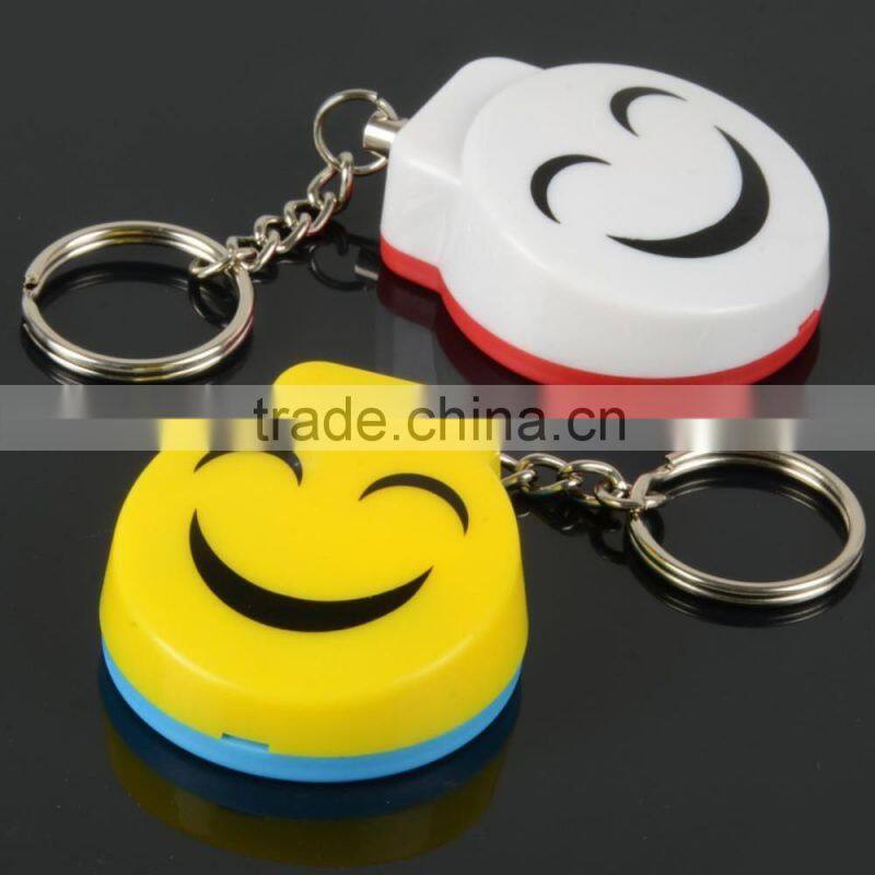 120db smiling face personal safety alarm self defense anti-theft alarm