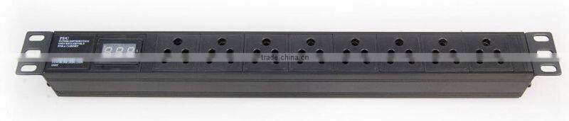 19" 5PIN SOUTH AFRICA TYPE PDU POWER SOCKET OUTLET