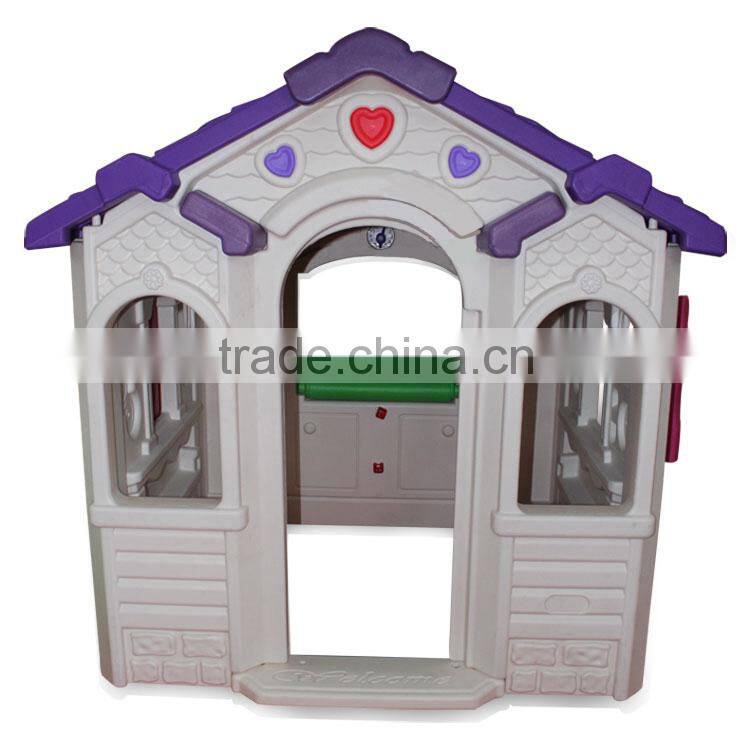 Chocolate Plastic Playhouse Play Cottage