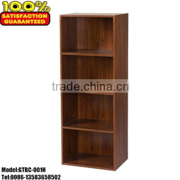 Wooden office book shelf with doors