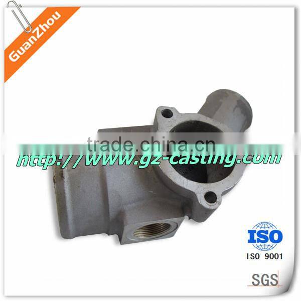 sand casting aluminum exhaust pipe for generator