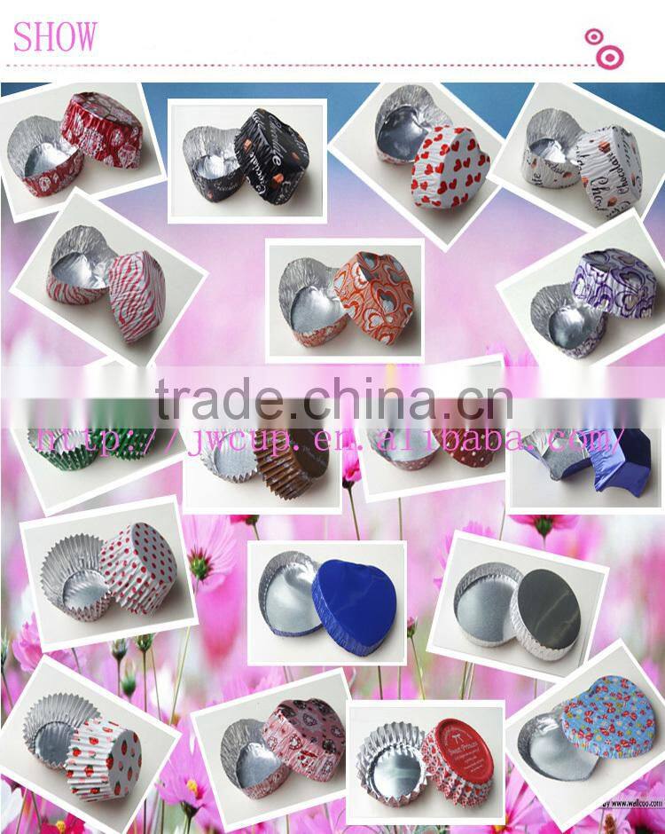 gold color aluminum foil cake baking cup manufacturer in guangzhou,China