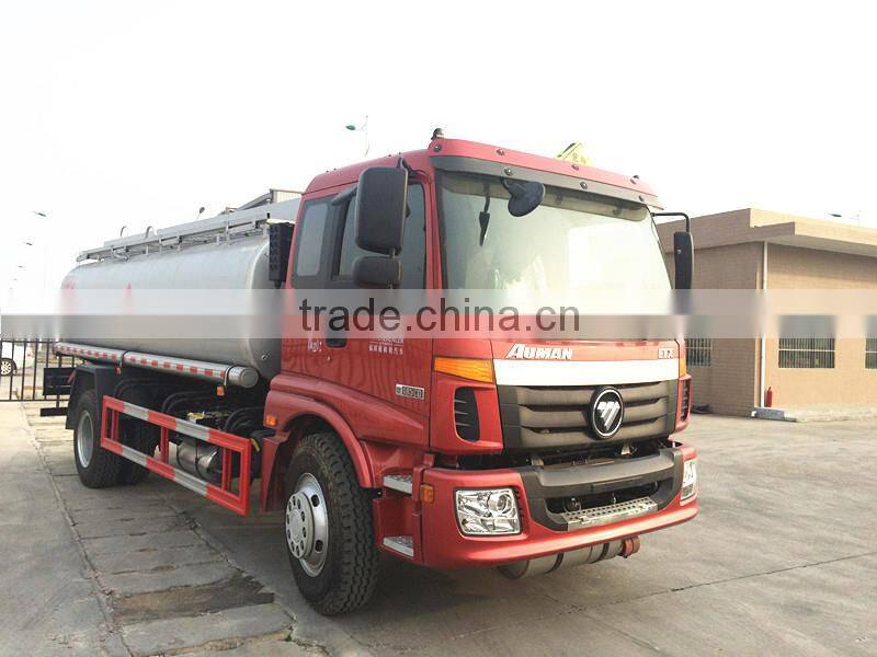 Foton refuelling truck mini oil transport truck LHD / RHD oil truck for sale in singapore