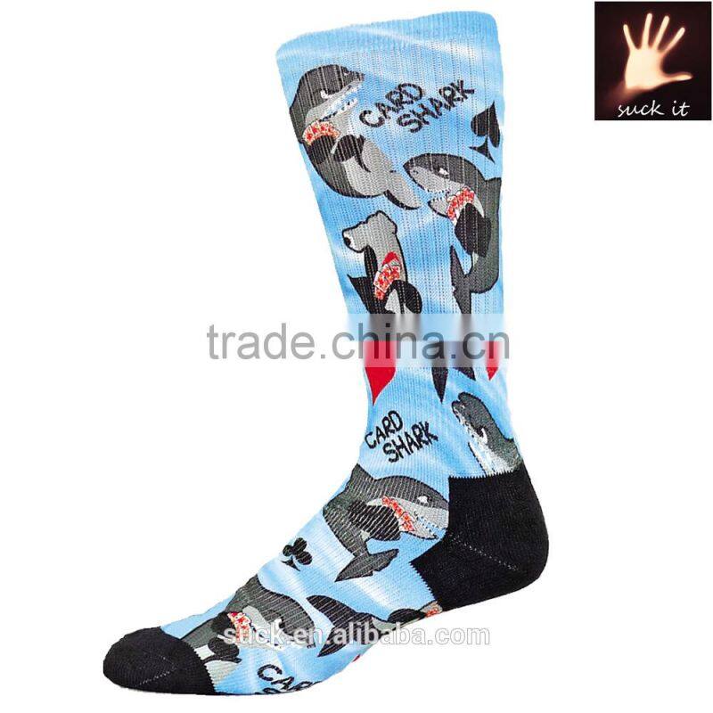 buy wholesale direct from china custom boys calf compression basketball socks elite