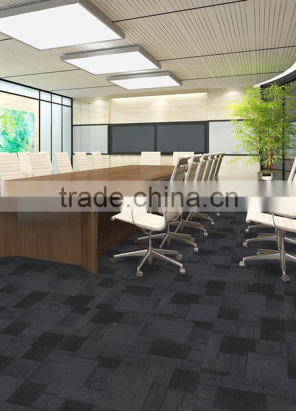 Removable Jacquard Style and Commercial,office Use carpet tiles 50x50