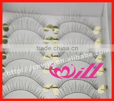 Fashion Pretty Most Professional False Eyelashes Black Eyelashes Manufacturer/OEM Acceptable