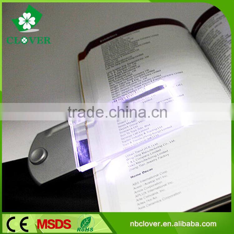 Super quality new style plastic led reading book light