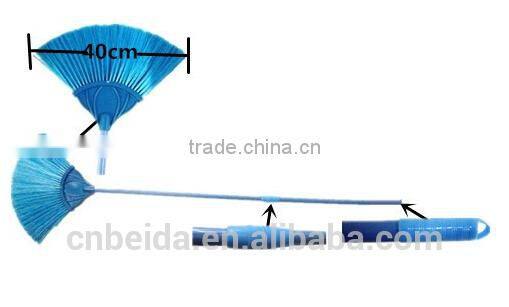Inner locking metal /steel handle withTelescopic colorful broom