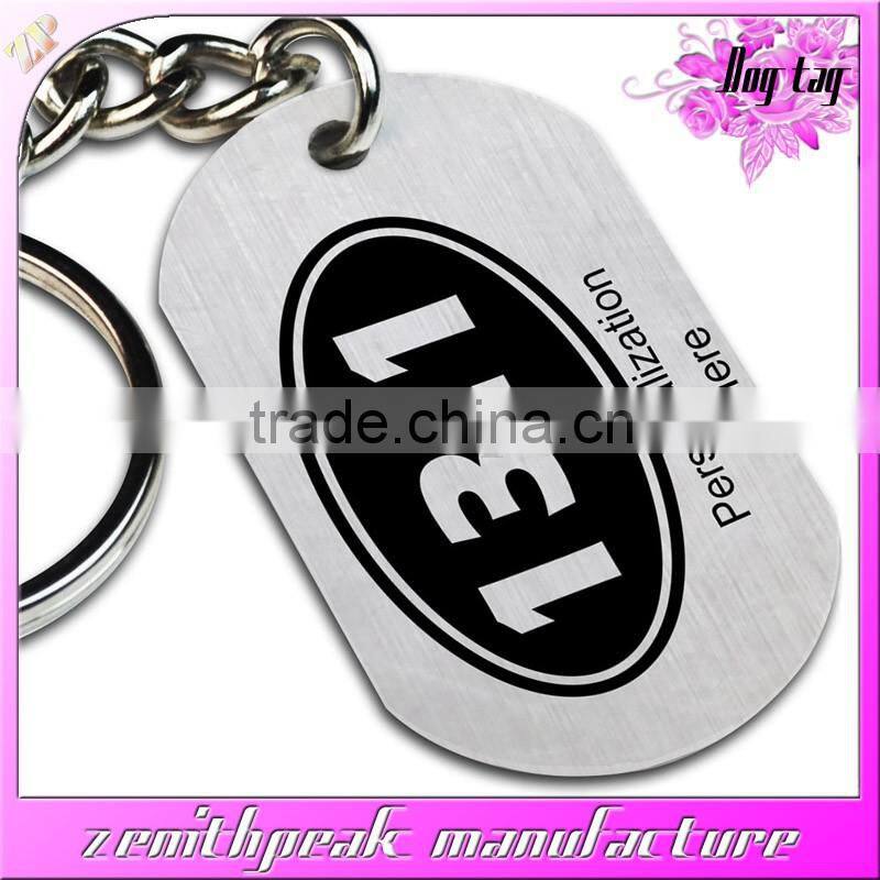 Wholesale Clothing Tag Metal Military Dog Tag, Dog Tag Custom