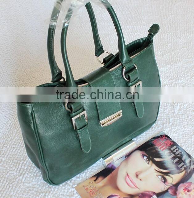 Custom Designer peacock Genuine Leather Women Travel Duffle Bag tote bag