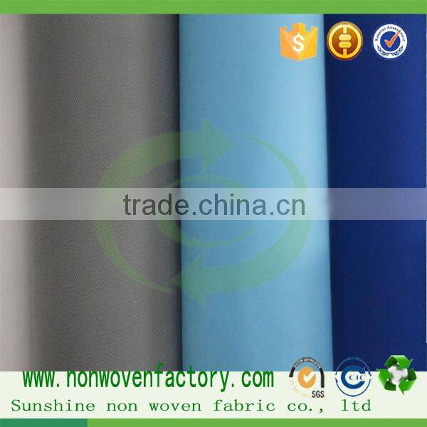 China factory non woven fabric company spunbond fabric white tablecloths