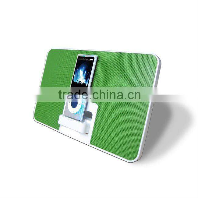 Ultra-thin portable speaker for iPod/iphone with foldable design