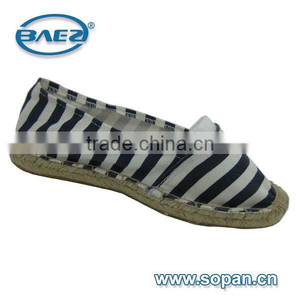 2014 canvas upper with rope insoe RB hot sell ladies shoes