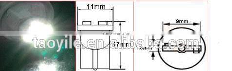 T10 smd 3528 led 12v indicator lighting license plate lamp