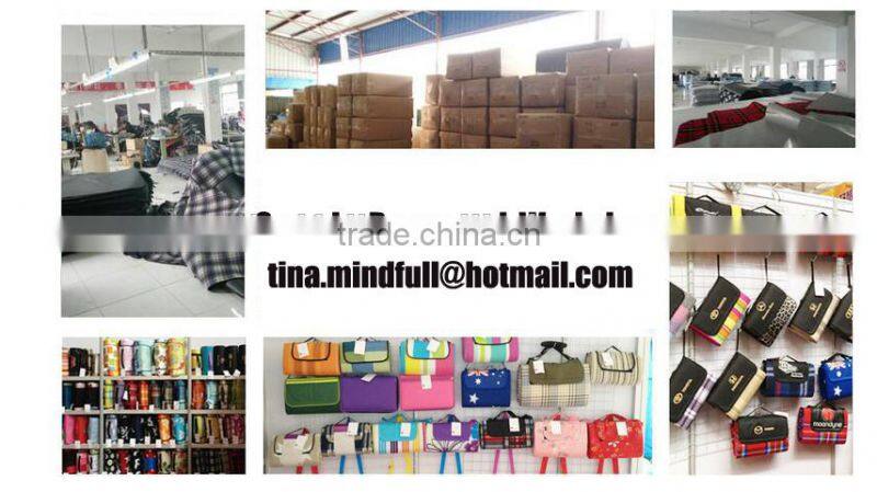 Promotional 160gsm Single Fleece +PEVA Mat for Camping