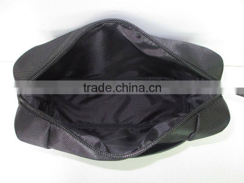 2016 polyester mens travel cosmetic bag