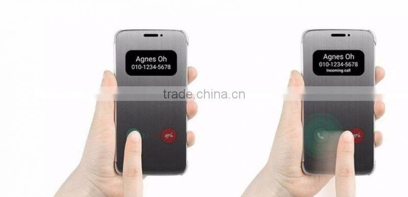 Phone Accessories Smart Clear View Flip Hard Back Case Cover For LG G5