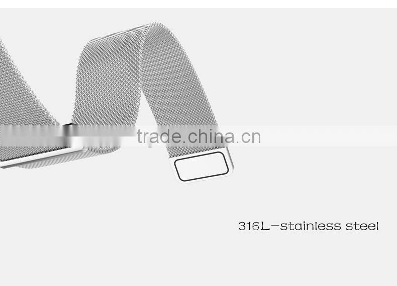 For Huawei Smart Watch Accessory Stainless Steel soft Comfortable Strap Magnetic Joint Watch Band